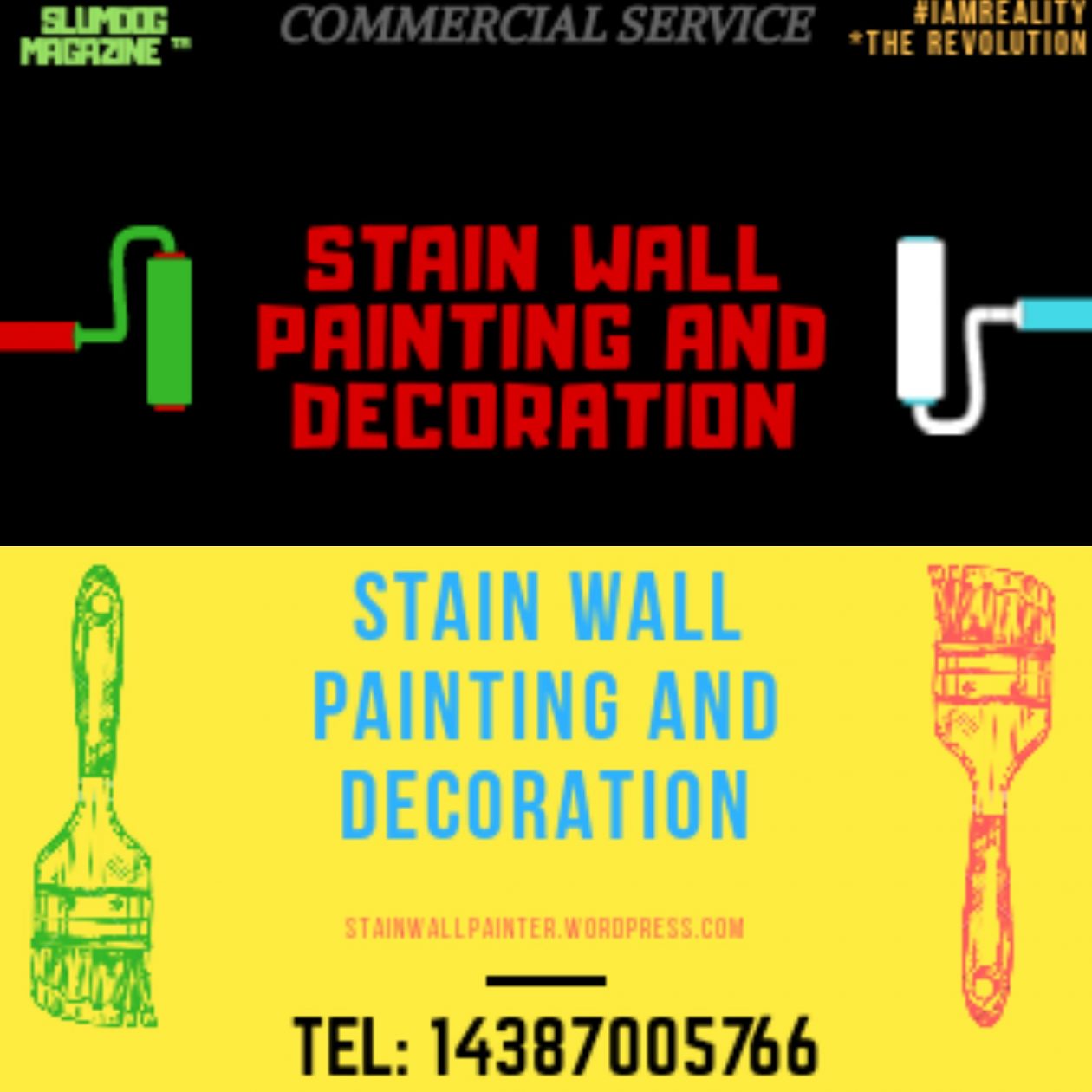 STAIN WALL PAINTING AND DECORATION
